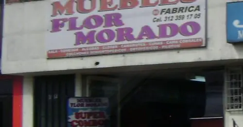 MUEBLES FLOR MORADO MUEBLES FLOR MORADO